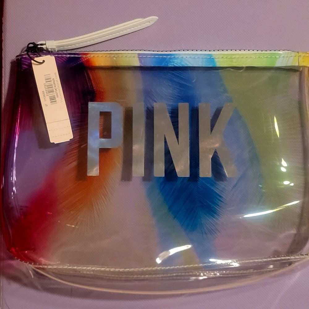 Victoria's Secret PINK Clear Makeup Bag